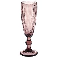 Бокал для шампанского Rhombus(вишневый), 150 мл 6*6*20 см
