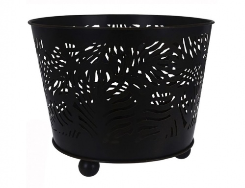 Чаша для костра "Вечернее кружево", металл, чёрный, 45х35.5 см, уличная, Koopman International