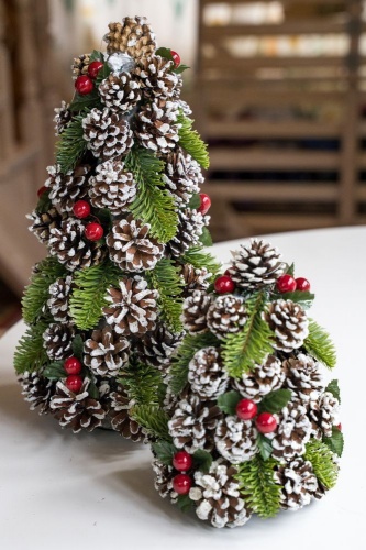 Настольная декоративная ёлка "Вайтбарк", A Perfect Christmas фото 2