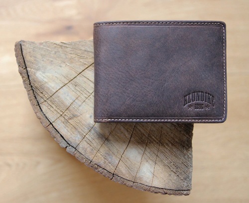 Бумажник Klondike Billy, коричневый, 11x8,5 см фото 9