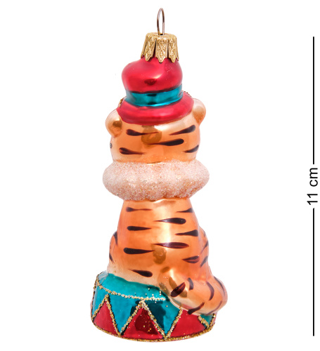 НФ-938 Фигурка «Тигренок в цирке» ёлочное украшение фото 2