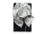 Бант для декорирования СНЕЖНОЕ МЕРЦАНИЕ - КЛАССИКА, белый, 11х15 см, Kaemingk