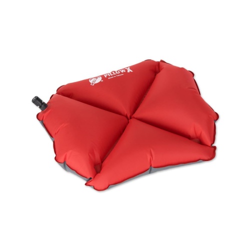 Надувная подушка Klymit Pillow X, 38,1x27,9x10,2 см, красная фото 2