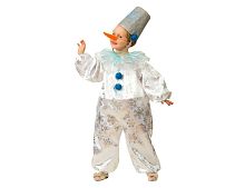 Карнавальный костюм Снеговичок Снежок, Батик