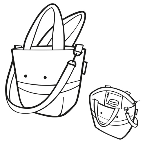 Сумка детская shopper xs mini me leo фото 2