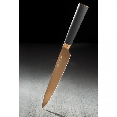Набор из 5 ножей и подставки Titan Copper фото 8