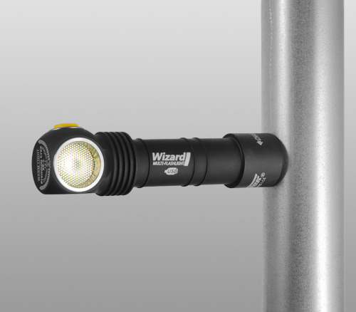 Мультифонарь светодиодный Armytek Wizard v3 Magnet USB+18650, 1120 лм, теплый свет, аккумулятор фото 4