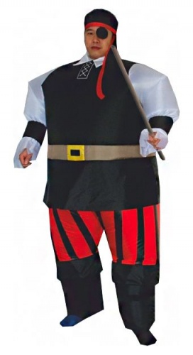 Карнавальный костюм "Пират" надувной, Торг-Хаус