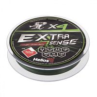 Шнур плетеный Helios Extrasense X4 PE, 150м Green HS-ES-X4