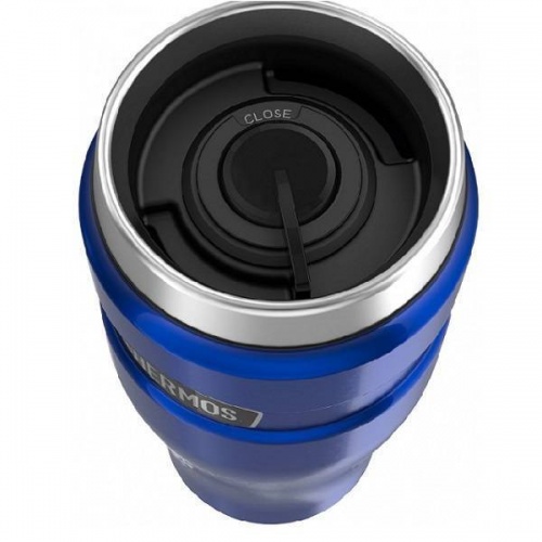 Термокружка Thermos SK1005 (0,47 литра), синяя фото 2