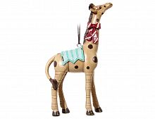 Ёлочная игрушка "Цирковой жираф", полистоун,  13 см, SHISHI