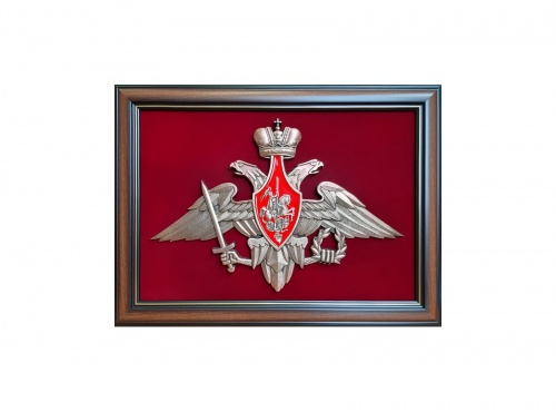 Плакетка с гербами, эмблемами Герб ВС РФ, ПЛ-29