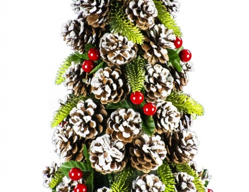 Настольная декоративная ёлка "Вайтбарк", A Perfect Christmas фото 4