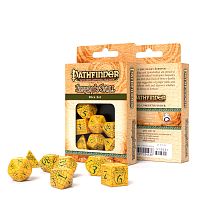 Набор кубиков Pathfinder "Serpent’s Skull", для RPG, желто-черный