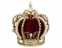 Ёлочная верхушка "Корона императрицы", красная, Goodwill