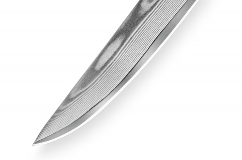 Нож Samura обвалочный Damascus, 16,5 см, G-10, дамаск 67 слоев фото 4