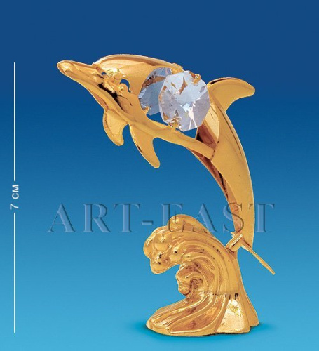 AR-4053 Фигурка «Дельфин на волне» (Юнион)