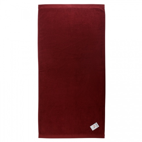 Полотенце банное бордового цвета фото 7