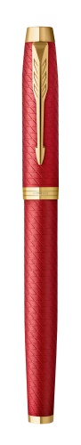 Parker IM Premium - Red GT, перьевая ручка, F фото 4