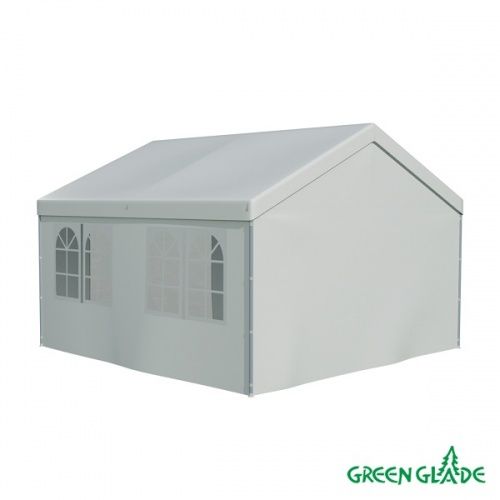 Тент-шатер Green Glade 3054 4х4х3,1/2м полиэстер 2 коробки фото 2