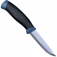 Нож Morakniv Companion Navy Blue, нержавеющая сталь, синий