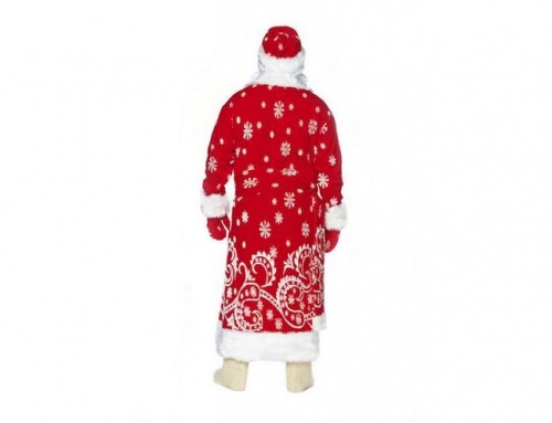 Костюм Деда Мороза "Традиционный" (красный), размеры 50-56, Карнавалкино фото 3