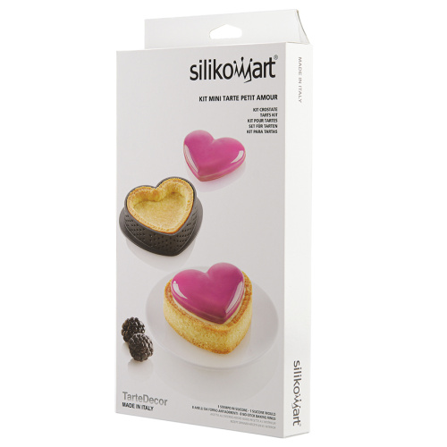 Набор для приготовления пирожных mini tarte petit amour силиконовая фото 3
