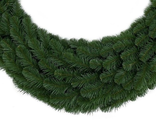 Хвойный сваг ВИРДЖИНИЯ, хвоя - PVC, зелёный, 180х45 см, Triumph Tree фото 2