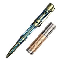Набор Fenix ручка T5Ti + фонарь светодиодный F15, 85 лм, ААА, синий