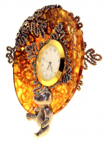 часы "Вологодские кружева" из янтаря, chas-krz фото 2