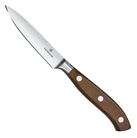 Нож Victorinox столовый, лезвие 10 см прямое, дерево (подарочная упаковка)