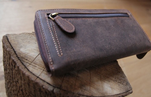 Бумажник Klondike Mary, коричневый, 19,5x10 см фото 11