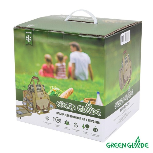 Набор для пикника на 4 персоны Green Glade T3200 фото 4