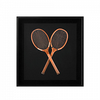 Картина теннисные ракетки restoration hardware, h-dim-ws-0002-z, 88x7x93 см