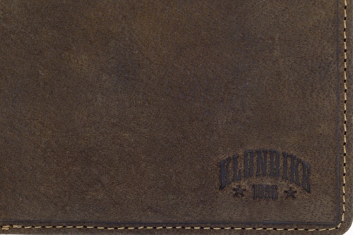 Бумажник Klondike Billy, коричневый, 11x8,5 см фото 5