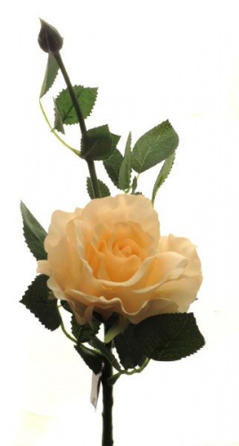 Роза Лимбо с почкой  розовый жемчуг 30 см живое прикосновение (36 шт.в упак.)
