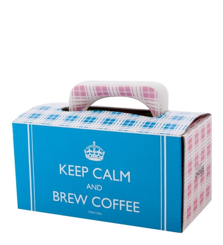 Кружка «Кофемания» (Keep Calm and Brew Coffee/TOPCHOICE) фото 2