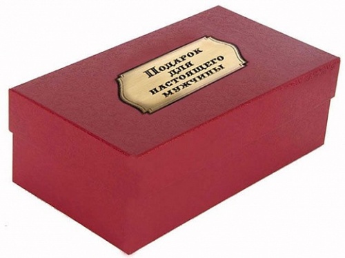 Набор из трех стопок с золотой отводкой(СССР, латунь) в картонном футляре с накладкой Подарок настоящему мужчине фото 11