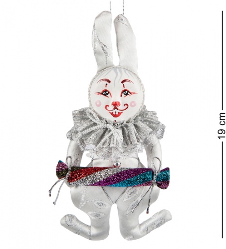 RK-465 Кукла подвесная "Кролик с конфетой" - Вариант A
