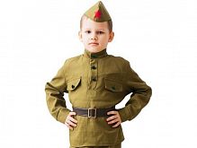 Детская военная форма "Солдат", на рост 140-152, 8-10 лет, Бока