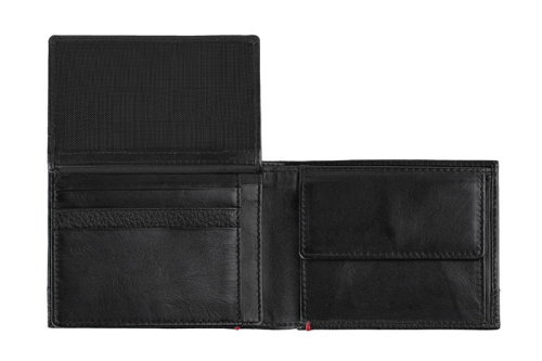 Портмоне Zippo с защитой от сканирования RFID, цвет чёрный, натуральная кожа, 12×2×9 см, 2006020 фото 5