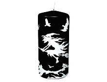 Декоративная свеча-столбик ХЭЛЛОУИН - ВЕДЬМА, 6х13 см, Омский Свечной