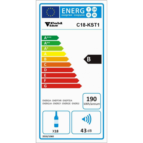 Винный шкаф Cold Vine C18-KST1 фото 10