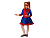 Карнавальный костюм Человек-Паук девочка, размер 140-72, Батик