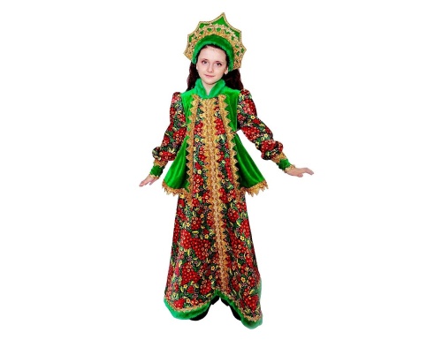 Карнавальный костюм Сударыня, рост 140 см, Батик