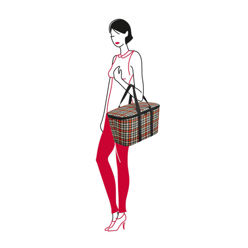 Термосумка Coolerbag glencheck red фото 5
