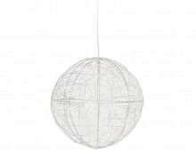 Светящийся шар "Волшебная сеточка", 30 тёплых белых LED-огней, 18 см, серебряная проволока, батарейки, Koopman International