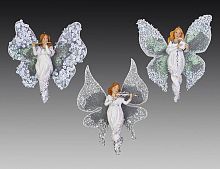Ёлочное украшение "Фея-бабочка", 13х18 см, разные модели, Holiday Classics
