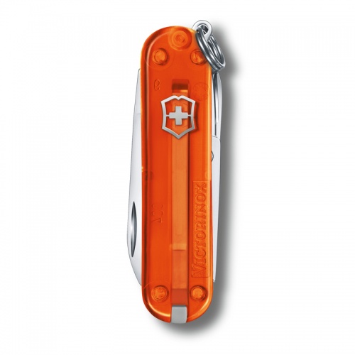 Нож-брелок Victorinox Classic SD Colors, 58 мм, 7 функций, "Fire Opal" фото 4