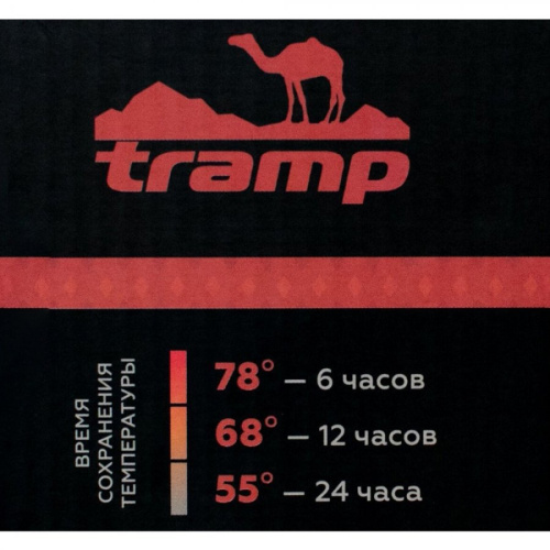 Термос Tramp Soft Touch 1 л серый TRC-109 фото 2